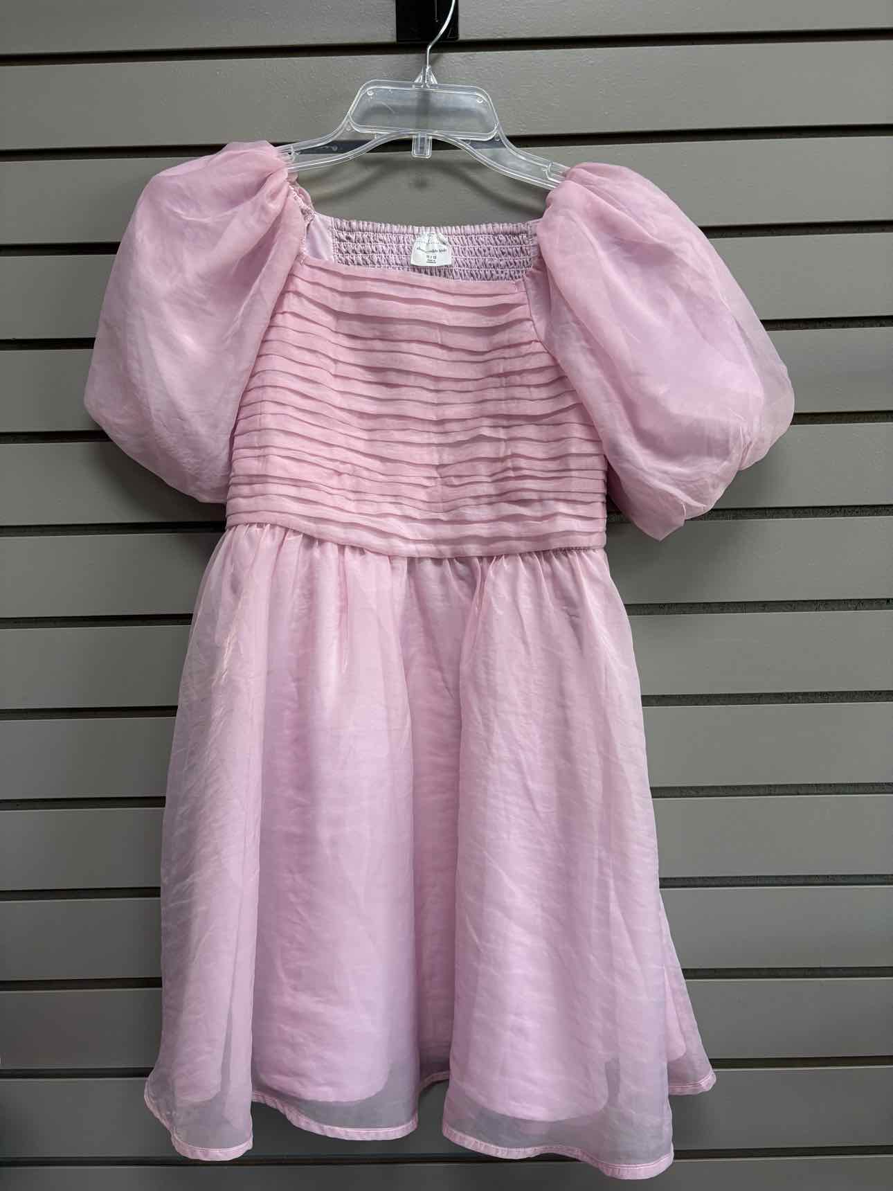 Girl's Child Size 11/12 Abercrombie & Fitch Light Pink Short Sleeve Dress