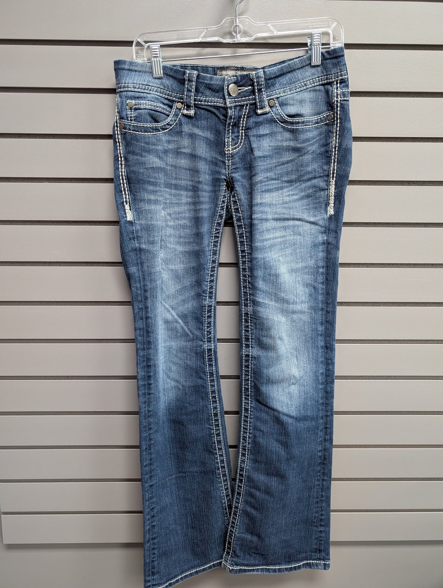 Women's Waist Size 27 Tall BKE Blue Jean