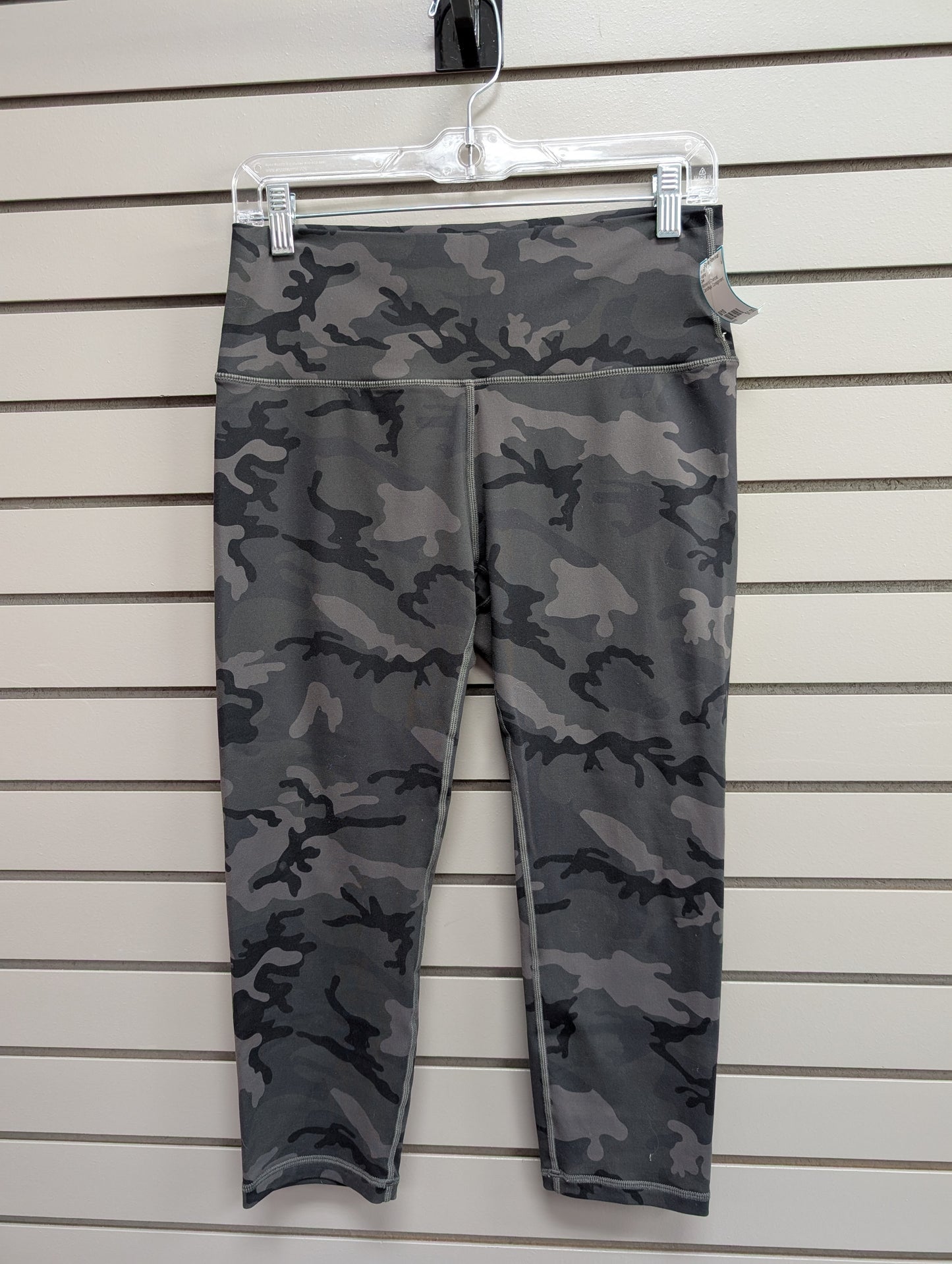 Women's Women Size 8/10 Zyia Charcoal Camoflage Legging