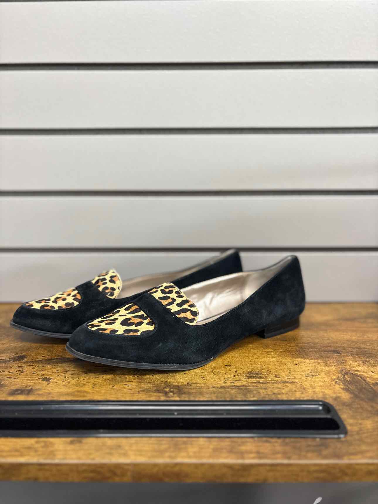 Women's W Shoe Size 9.5 Black Alfani Cheetah Slip On