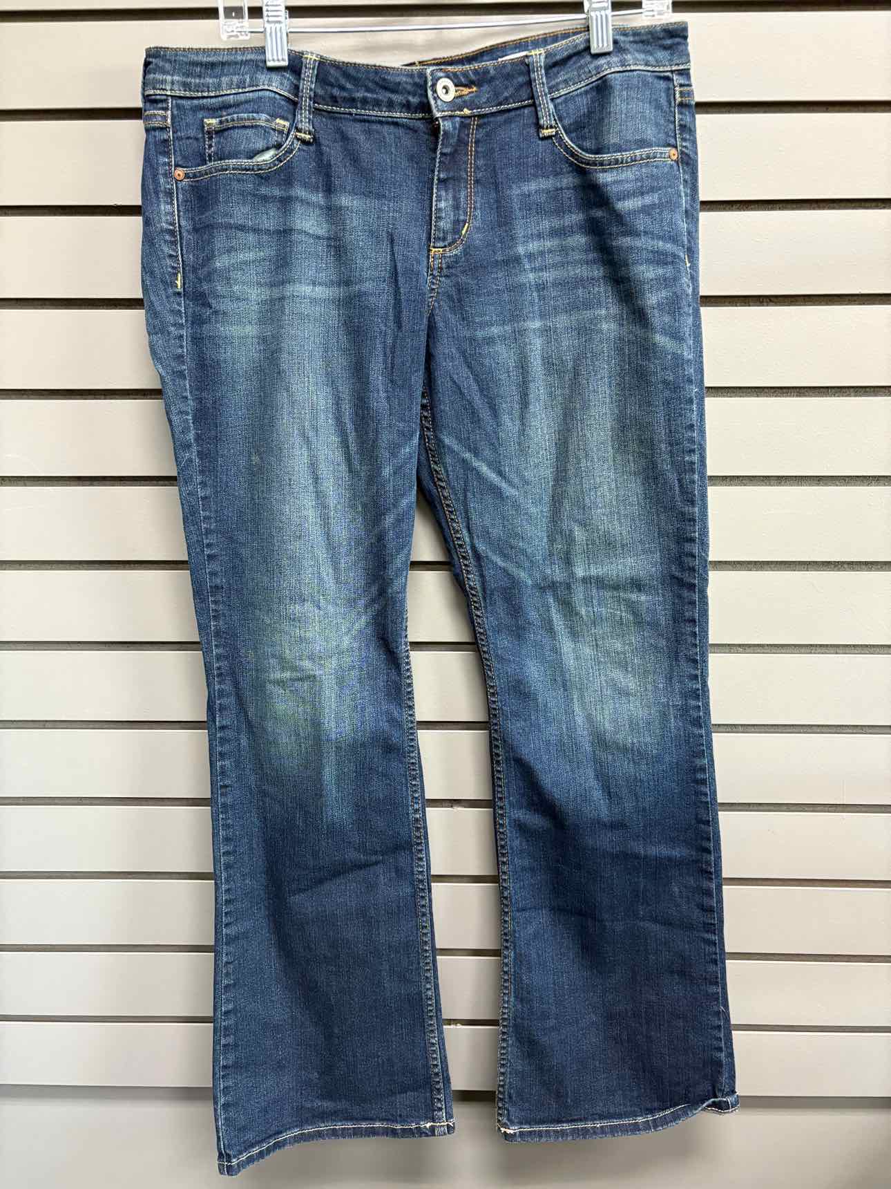 Women's Waist Size 13 Short Arizona Jeans Dark Blue Jean