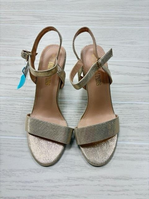 Women's W Shoe Size 8 Rose Gold Dream Pairs Glitter Heel