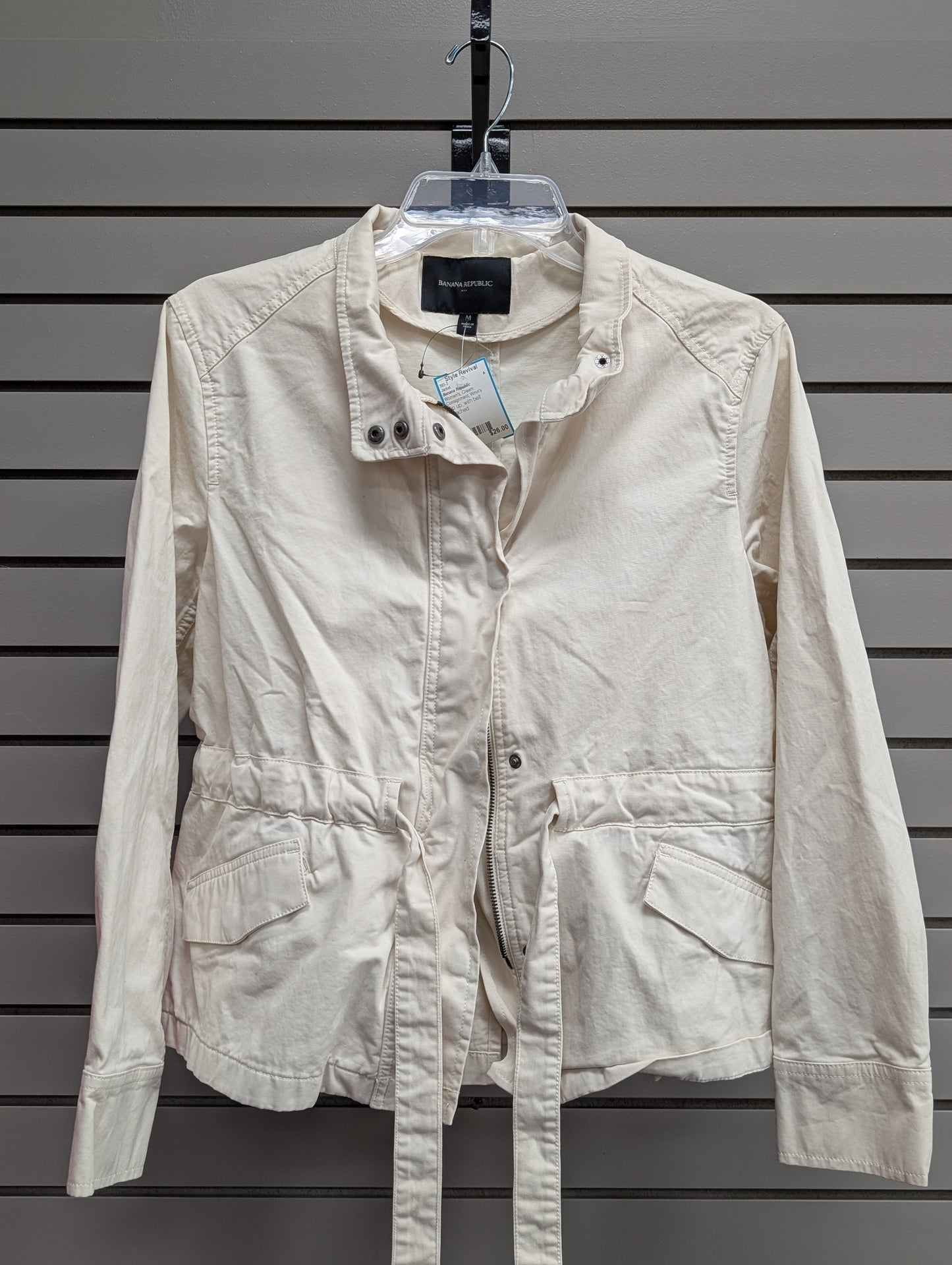 Women's Women Size M Banana Republic Cream Jacket