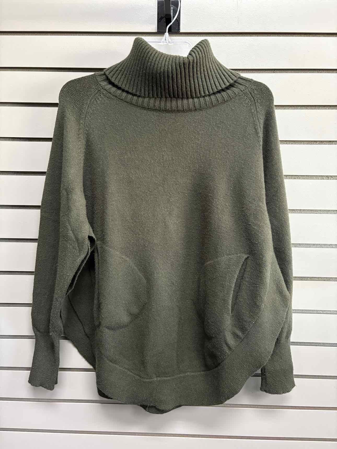 Women's Women Size M Green Charlie Long Sleeve Sweater