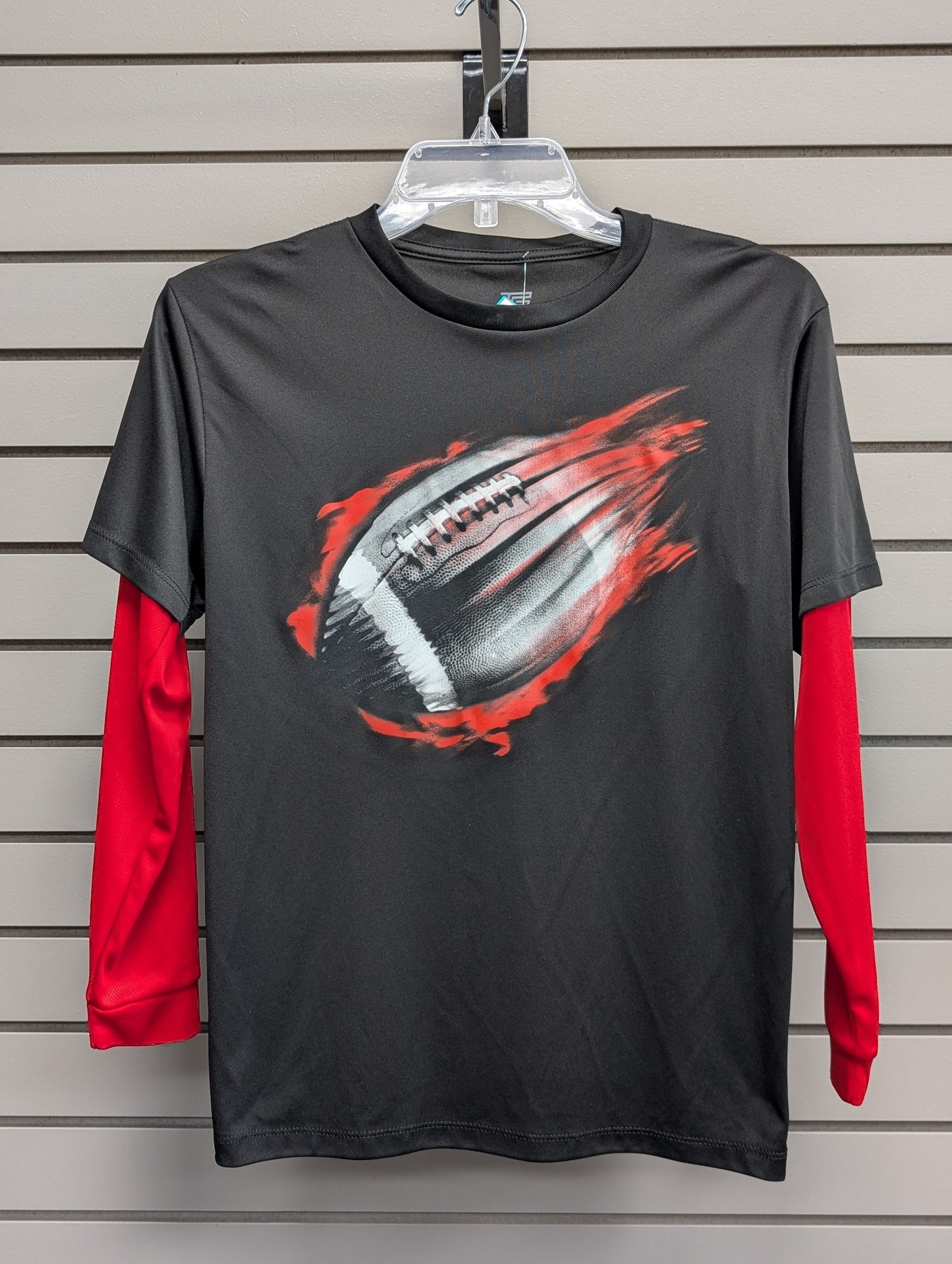 Boy's Child Size L Black Long Sleeve Shirt