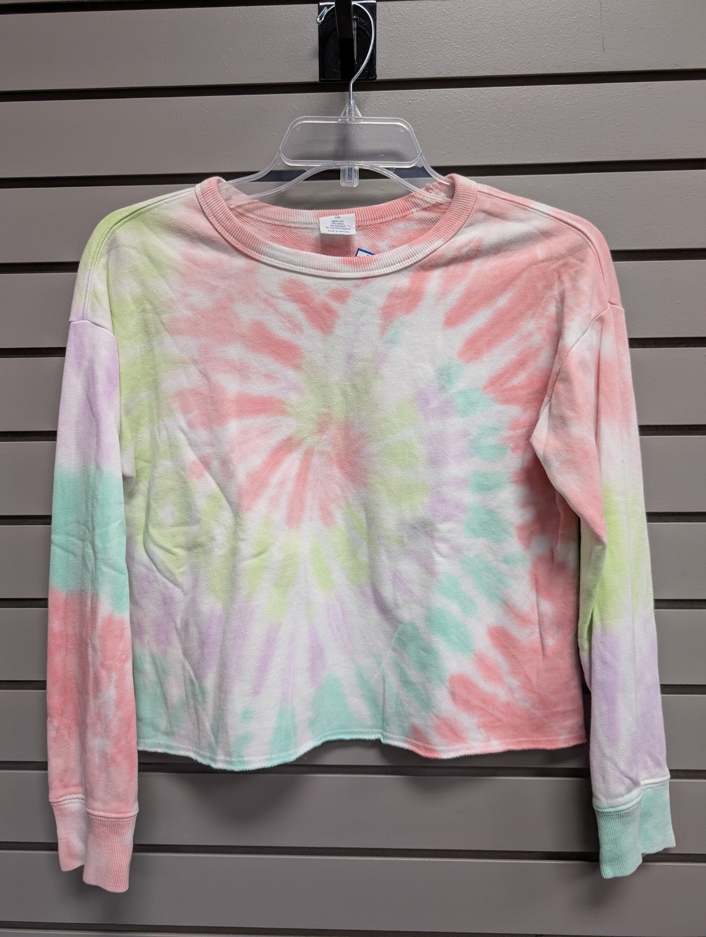 Girl's Child Size XL GAP Kids Multi-Color tie dye Long Sleeve Shirt