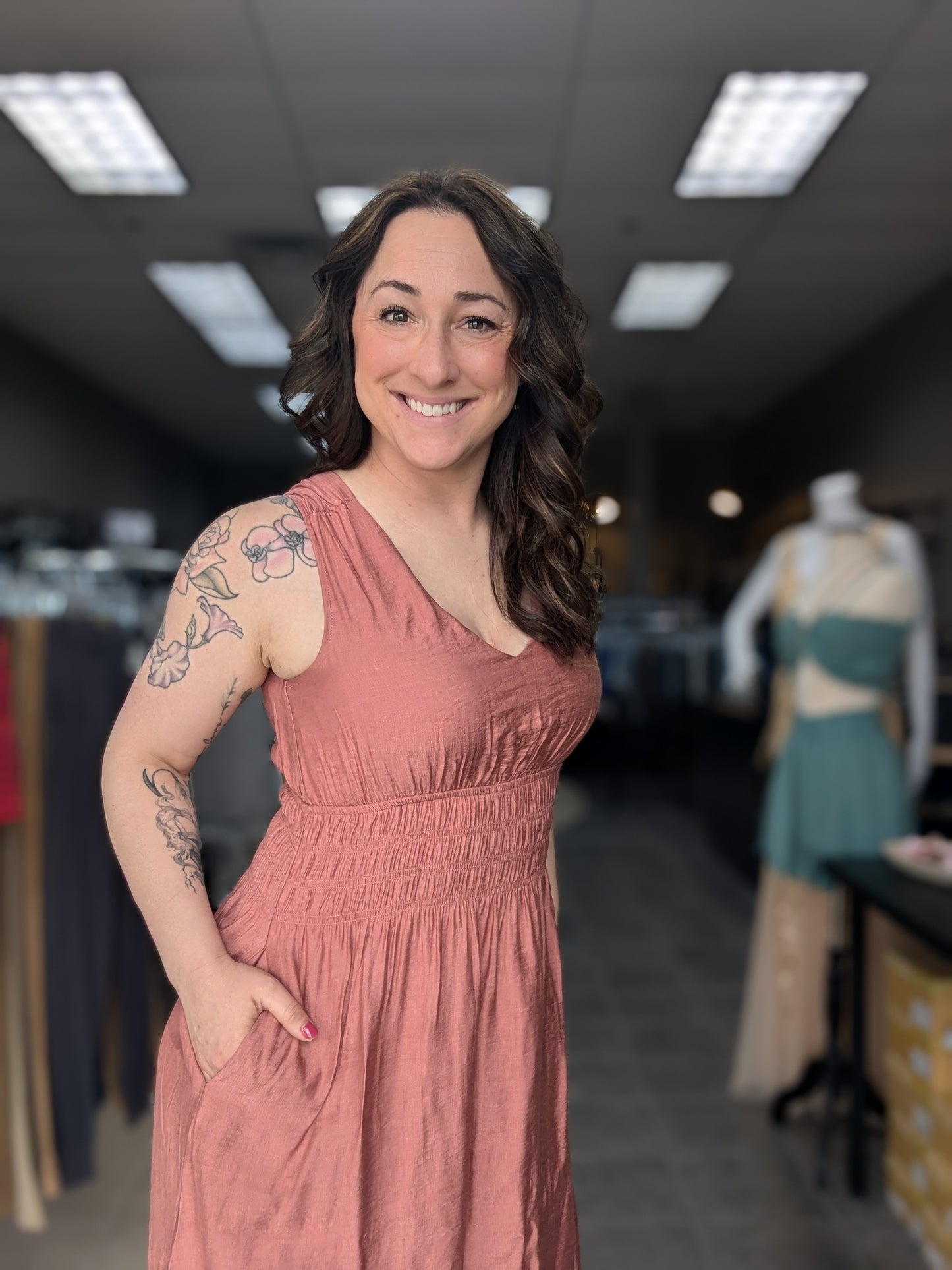 Sleeveless Maxi Dress