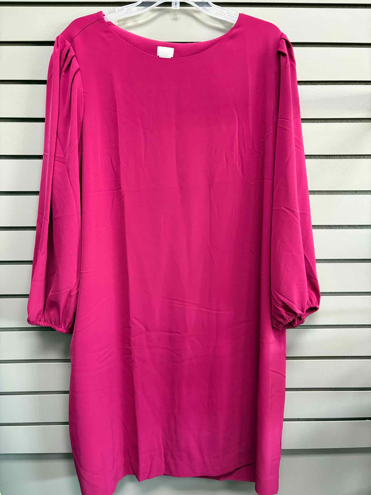 Women's Size 20 Long Sleeve Knee Length Dress