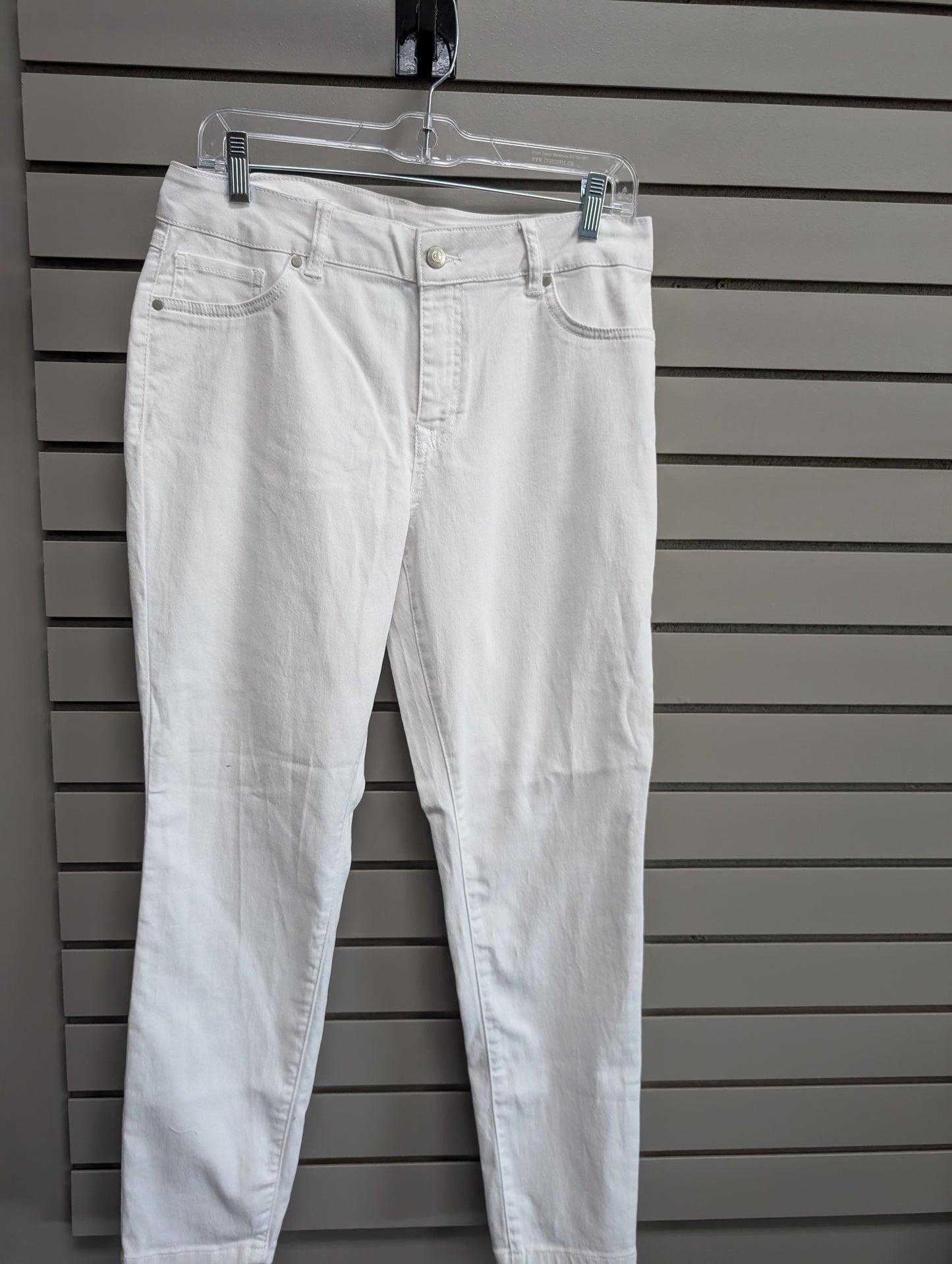 Women's Waist Size 12 d.jean White Jean