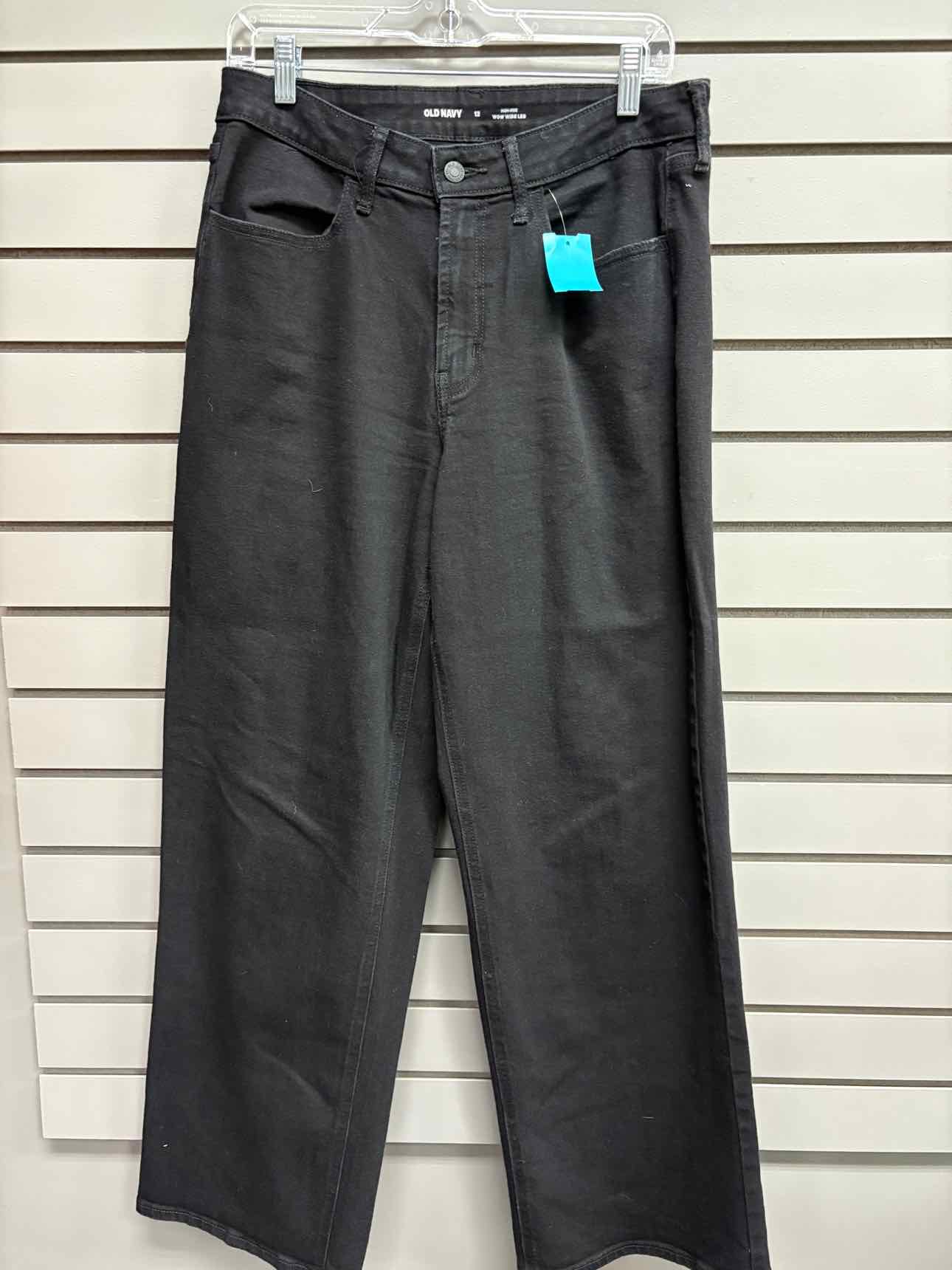 Women's Waist Size 12 Old Navy Black Jean