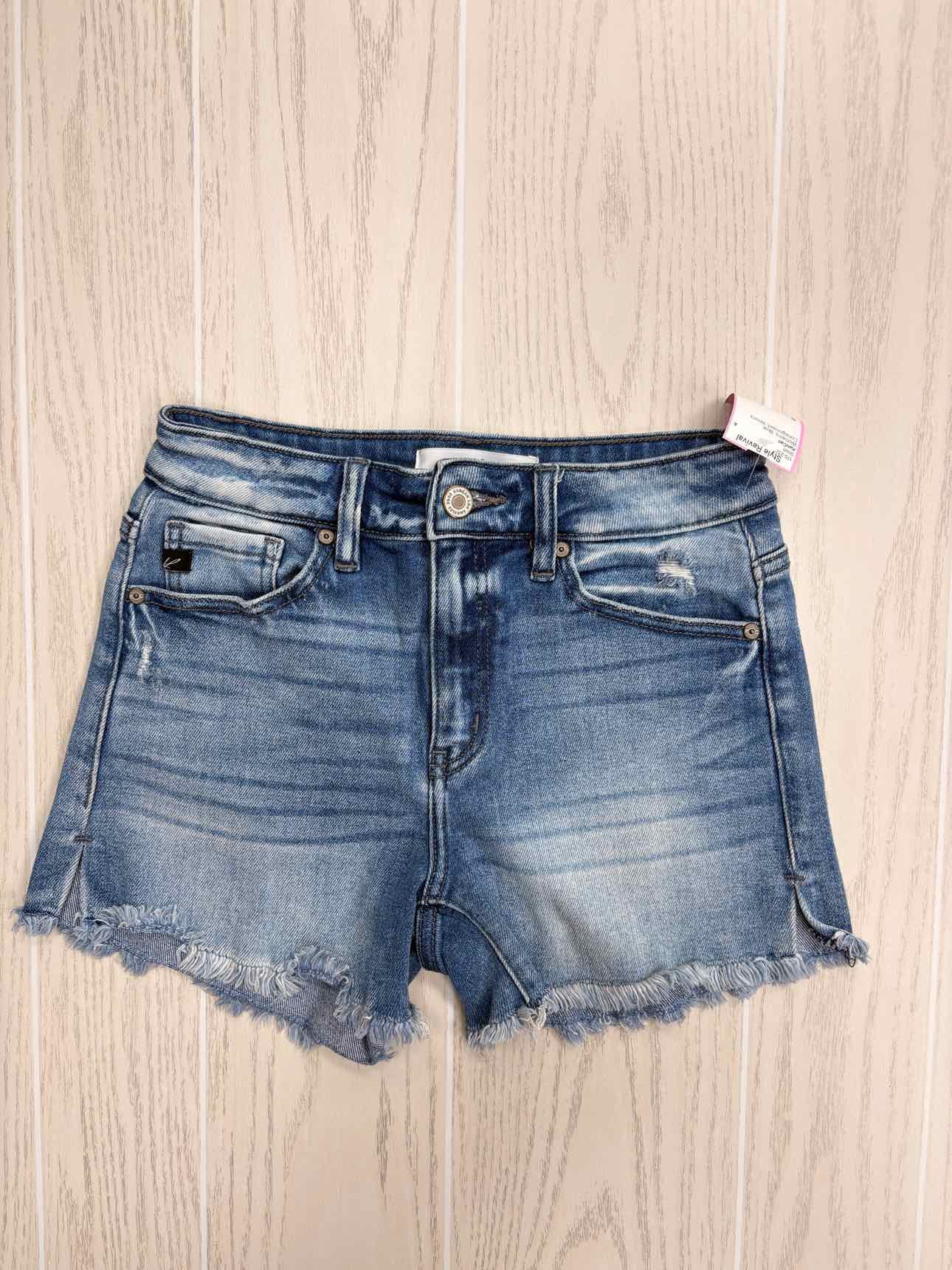 Women's Waist Size S KanCan Blue Short