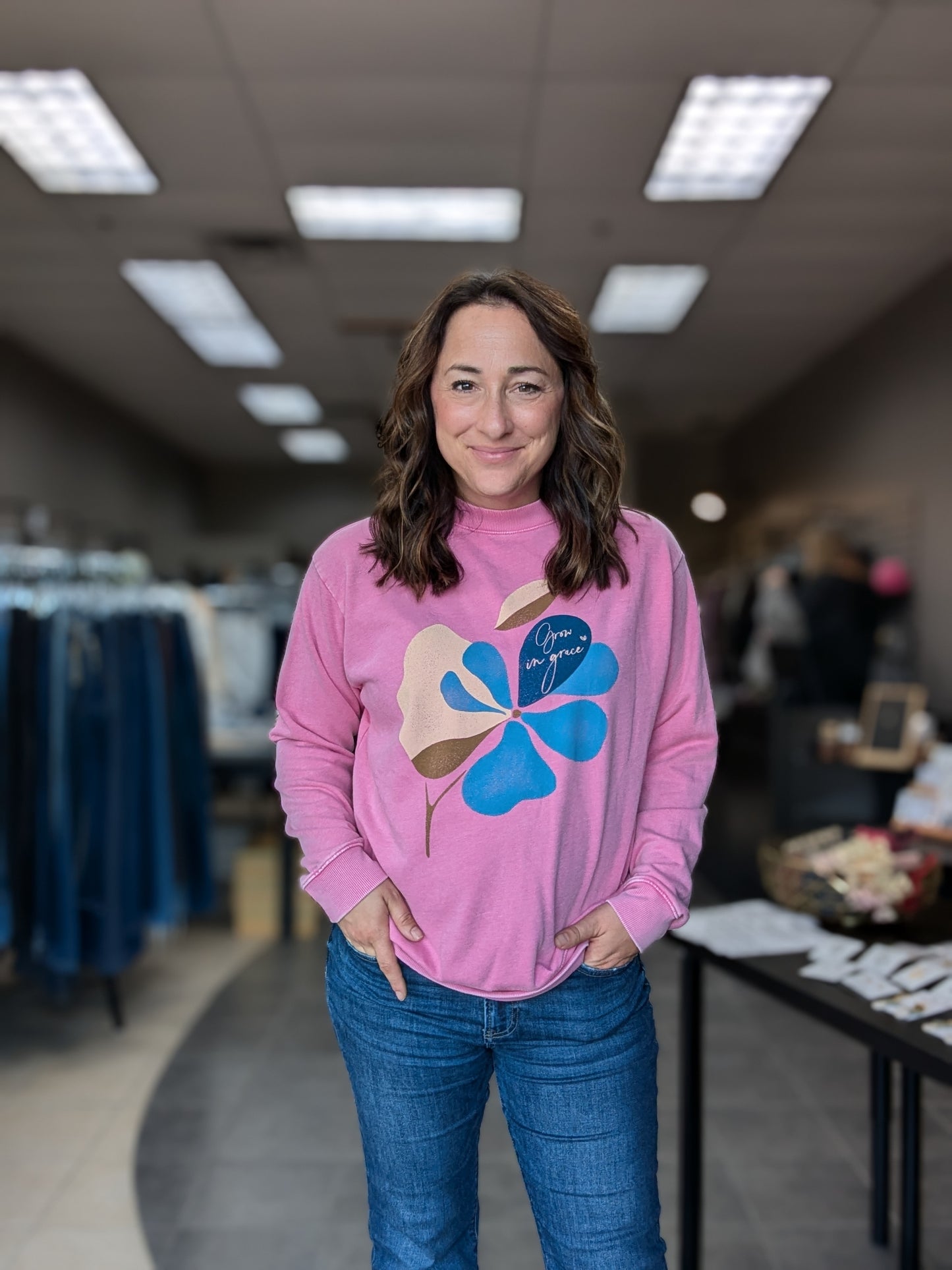 Grow in Grace Crewneck Sweatshirt