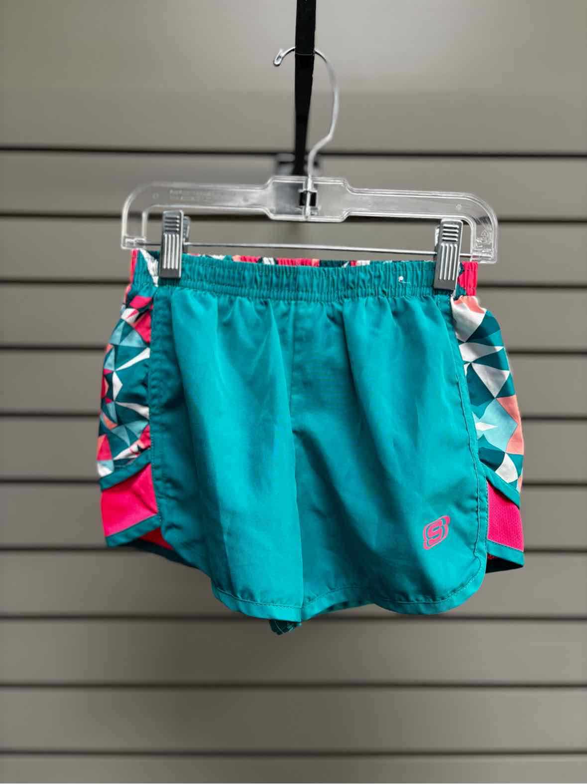 Girl's Child Size 7/8 Skechers Teal Short Short