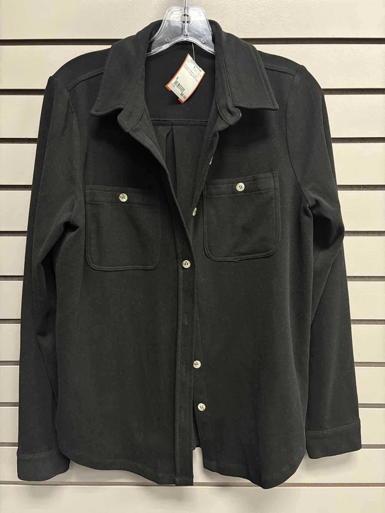 Women's Women Size S Black Long Sleeve Shirt