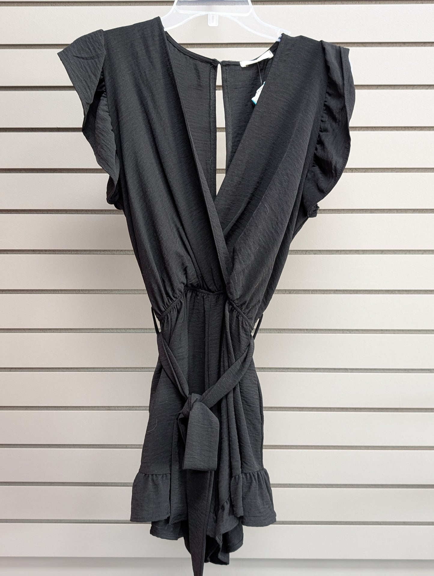 Women's Size Small Black FSL Apparel Short Sleeve Above Knee Dress