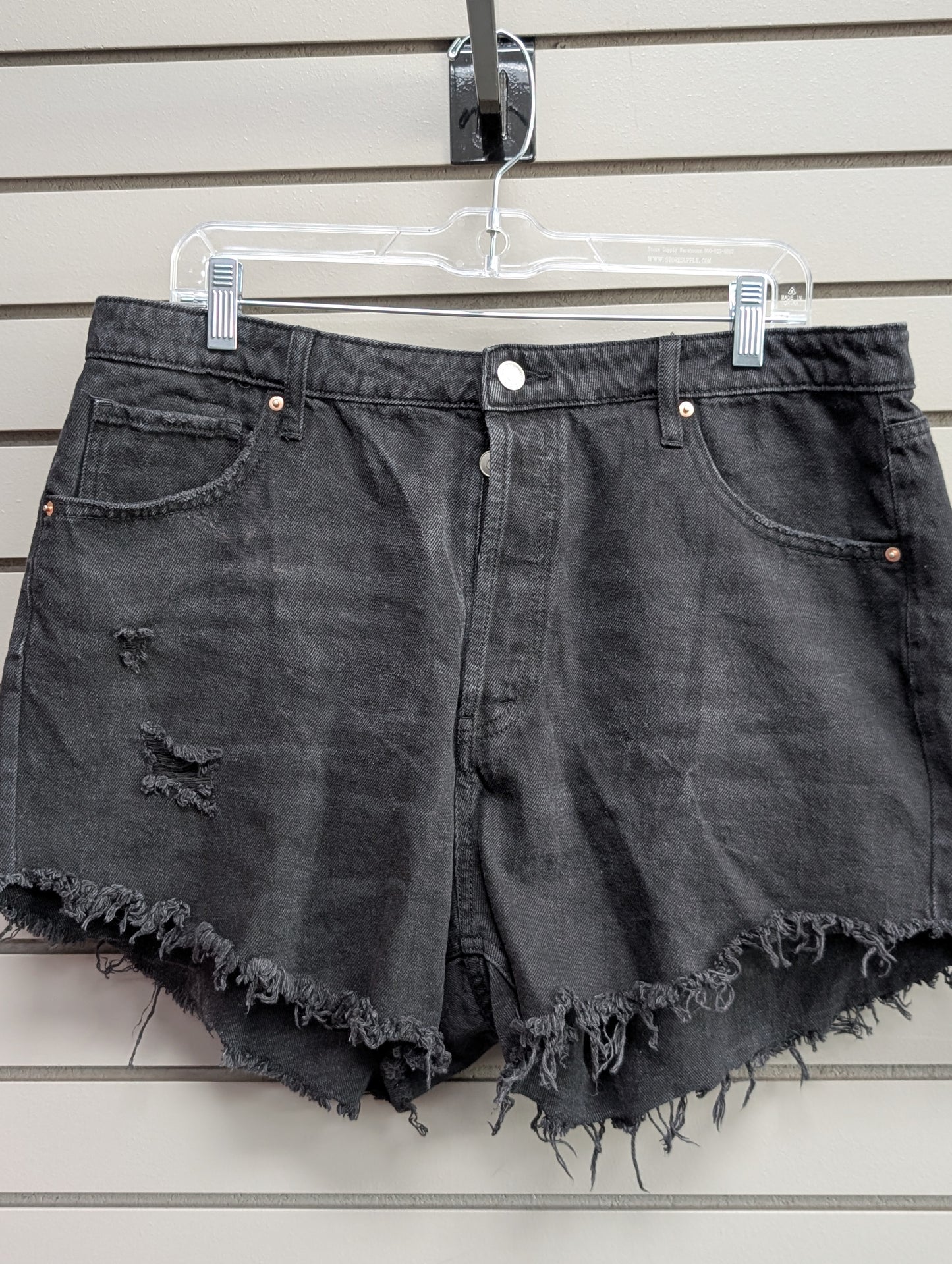 Women's Waist Size 18 Wild Fable Black Short Short