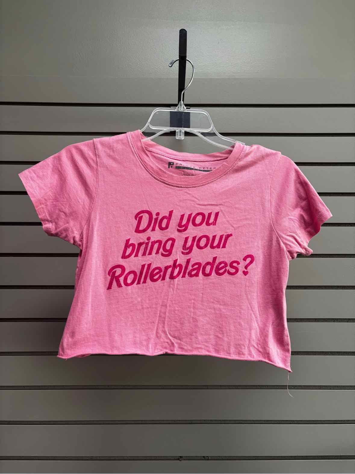 Girl's Child Size L Prince Peter Pink Short Sleeve Shirt