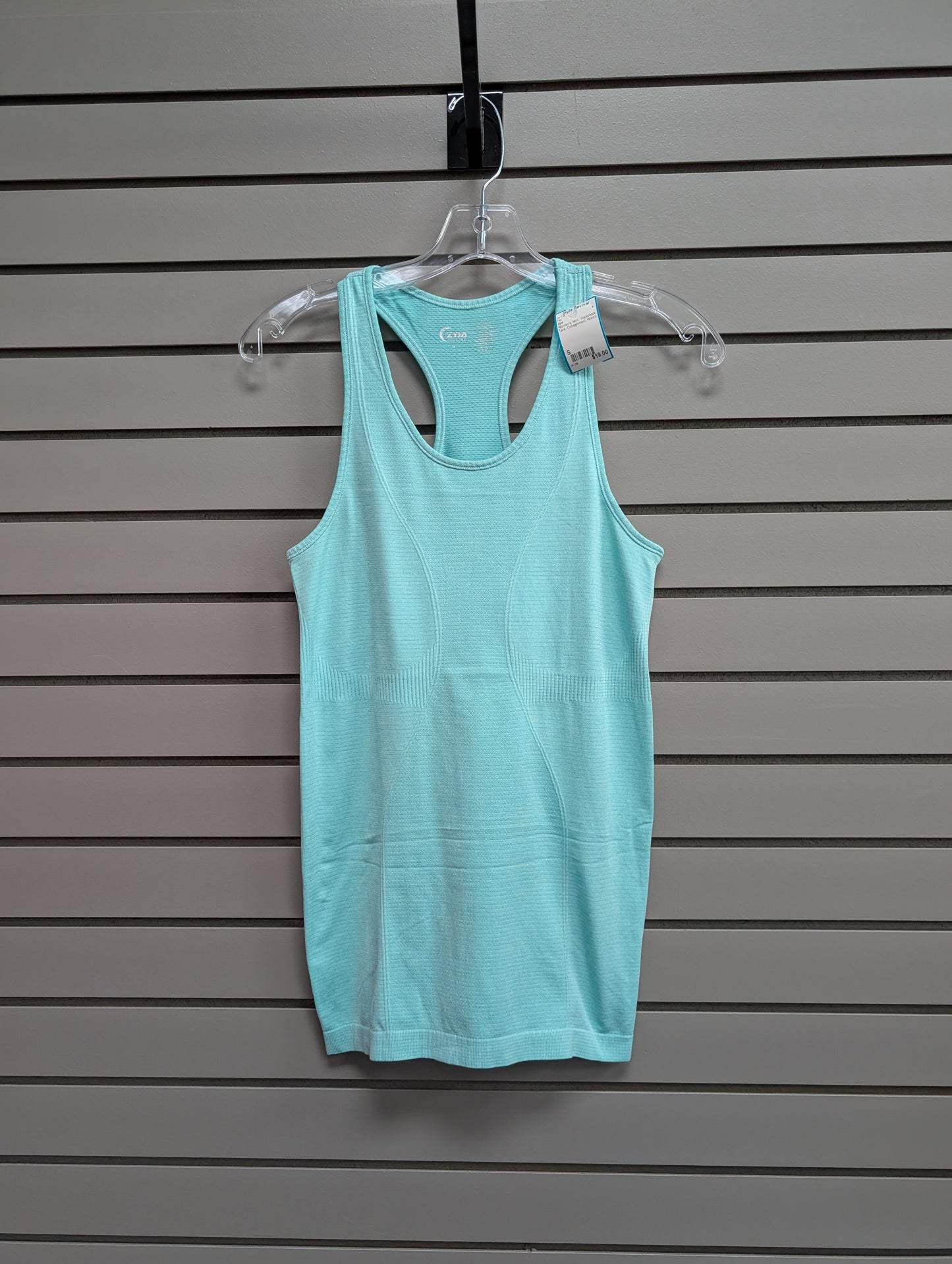 Women's Women Size S Zyia Mint Racerback Tank Top