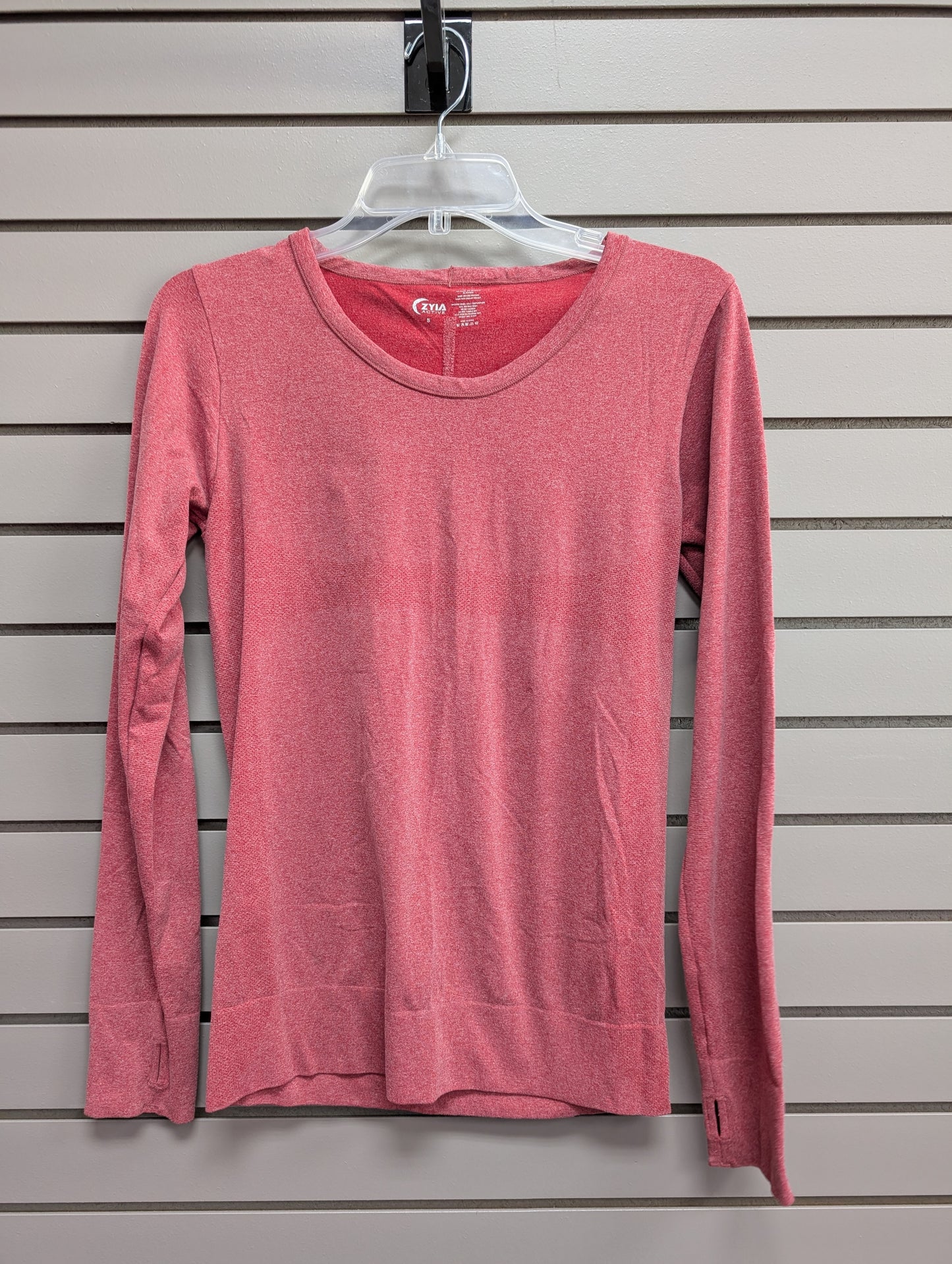 Women's Women Size S Zyia Red Long Sleeve Top