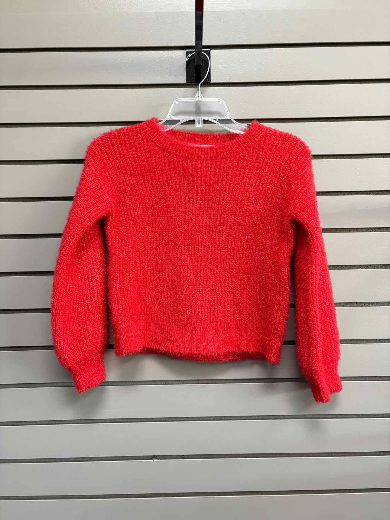 Girl's Child Size 7/8 Haper Canyon Red Long Sleeve Sweater