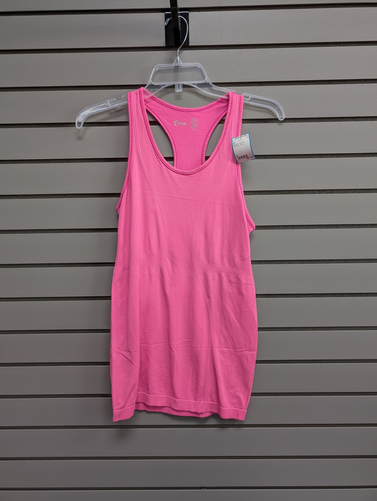 Women's Women Size S Zyia Hot Pink Racerback Tank Top