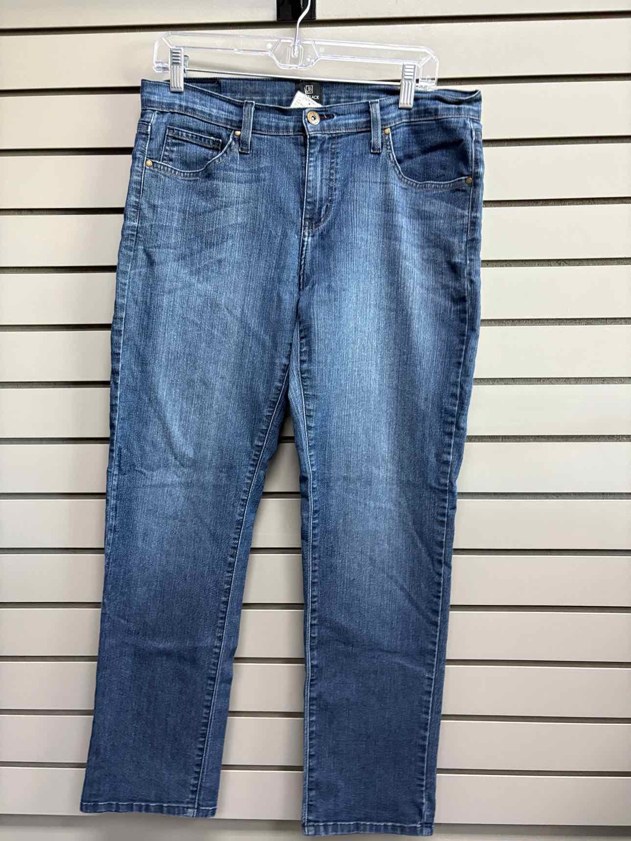 Women's Waist Size 28 Just Black Blue Jean