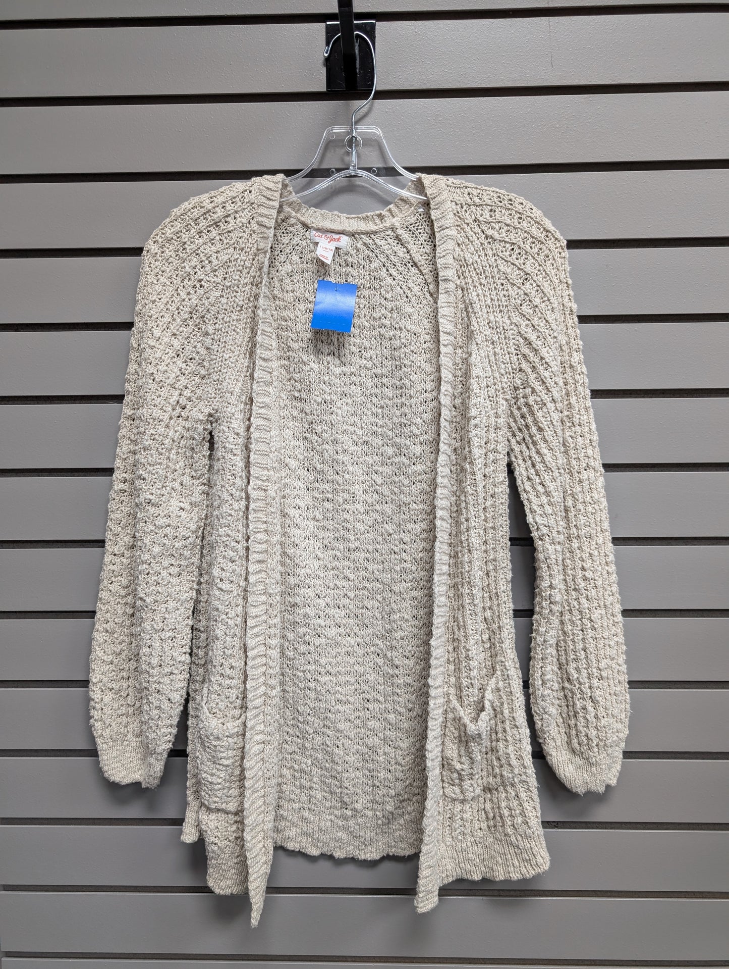 Girl's Child Size 10/12 cat & jack Tan Long Sleeve Sweater