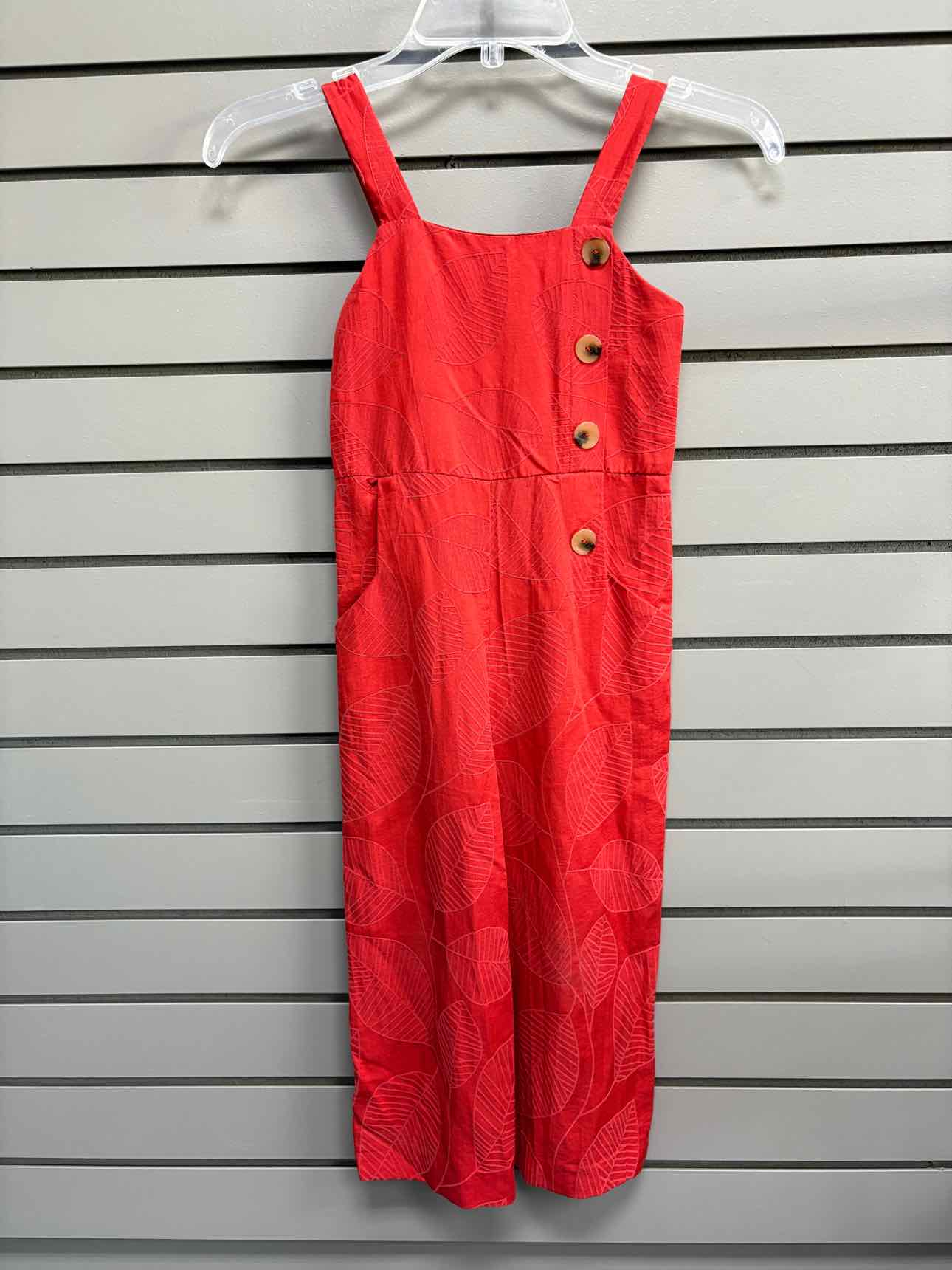 Girl's Child Size 6 Zara Girls Red Tank Dress
