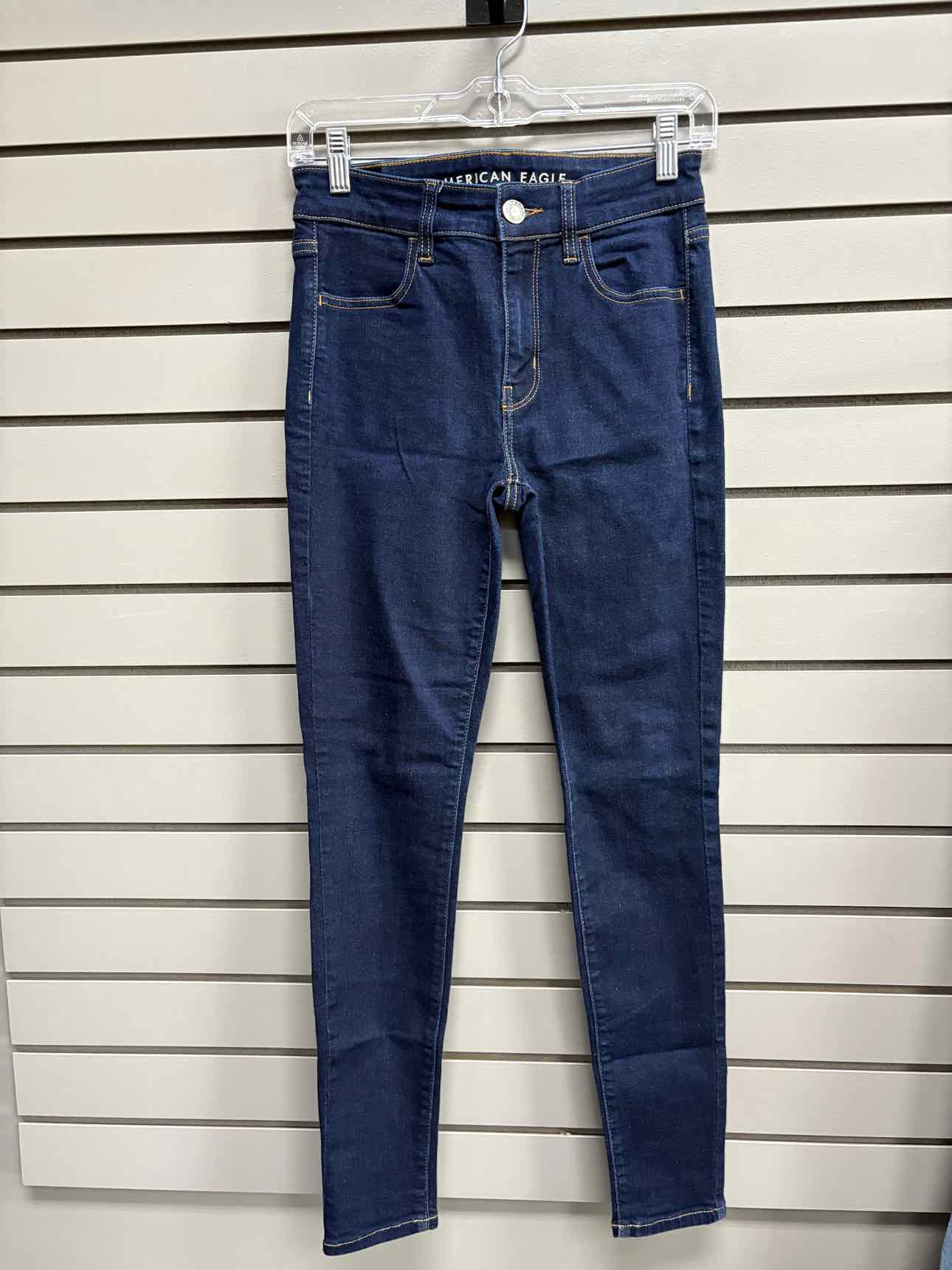 Women's Waist Size 4 American Eagle Dark Blue Jean