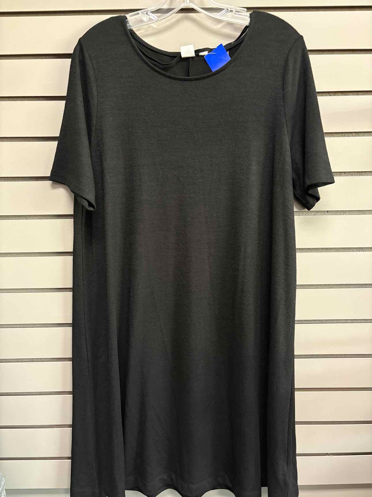 Women's Size XL Black GAP Short Sleeve Knee Length Dress