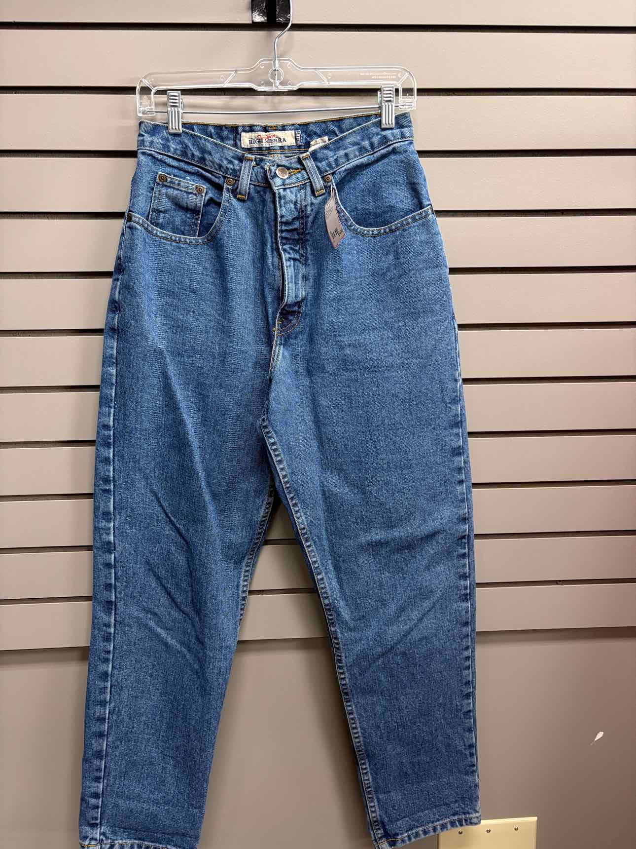 Women's Waist Size 10 Short High Sierra Blue Jean