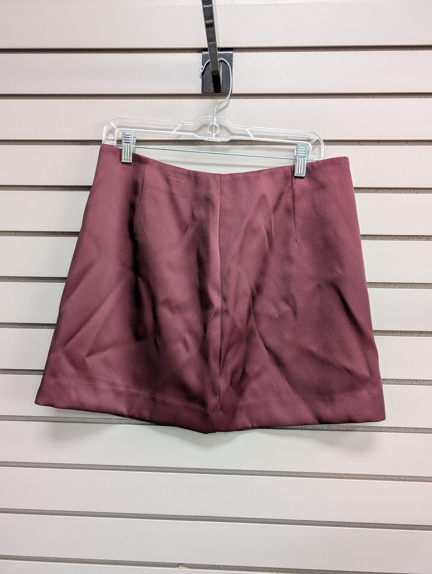 Women's Waist Size 10 A New Day Wine Above Knee Skirt