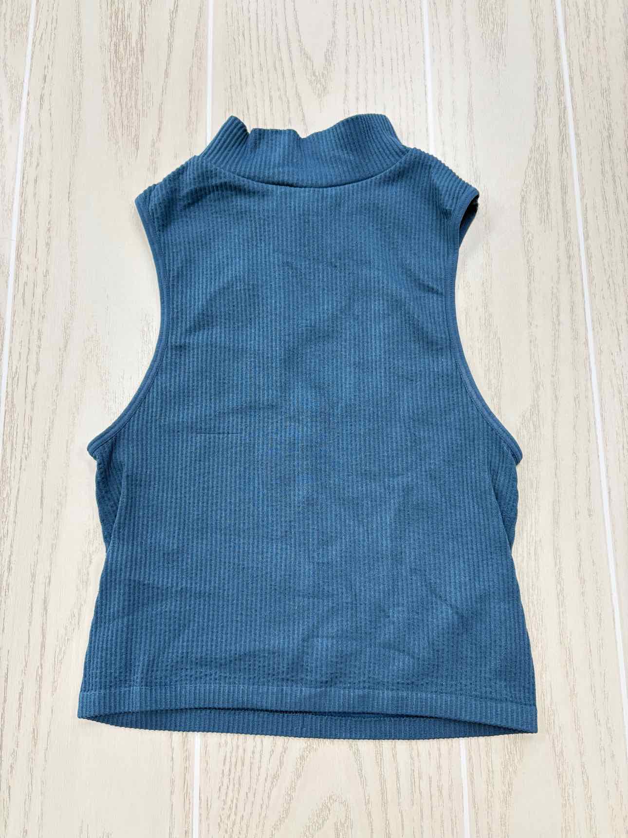 Women's Women Size XS Blue Zara Ribbed Tank Shirt