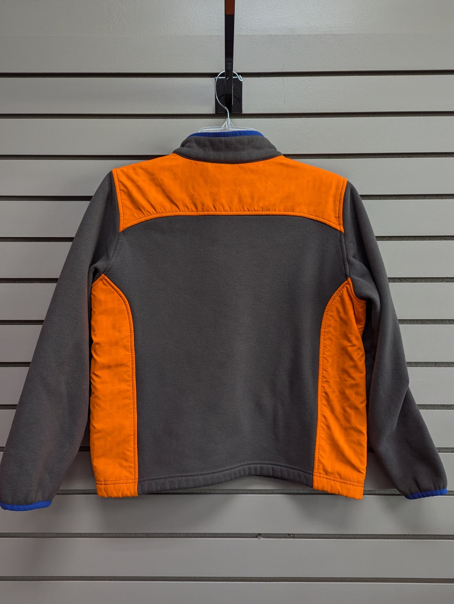 Child Size L Charcoal Under Armour Fleece Jacket