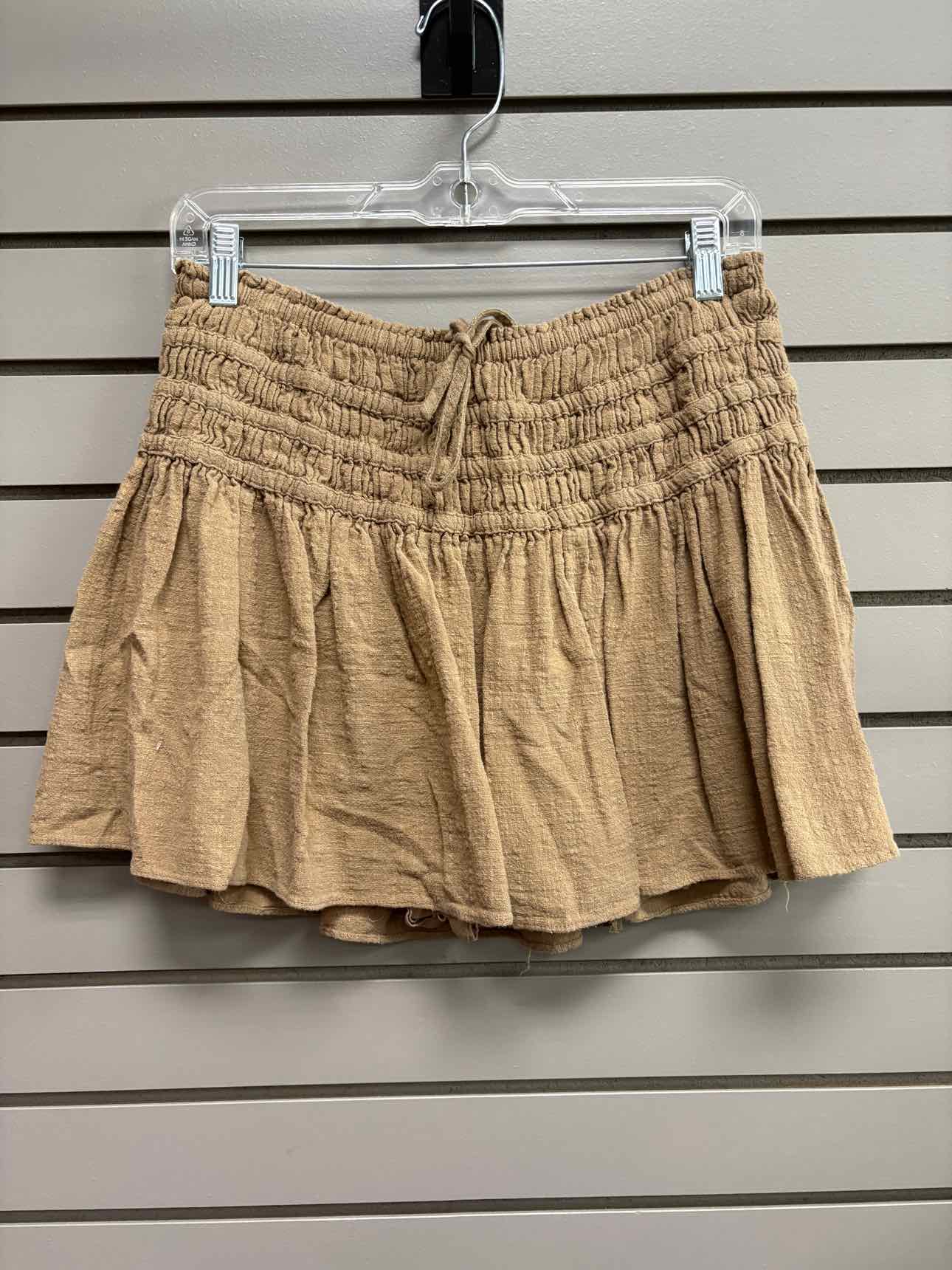 Women's Waist Size M Mustard Seed Tan Mini Skirt