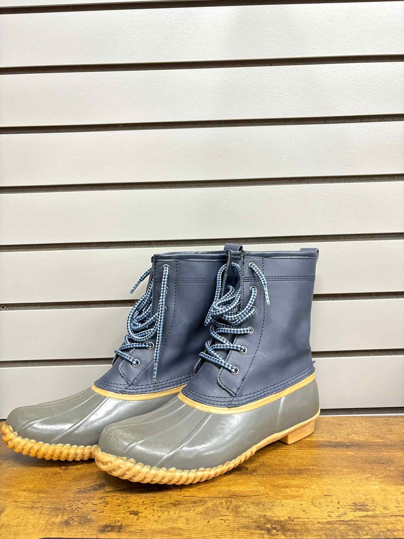 Women's W Shoe Size 6.5 Navy Lands' End Boot