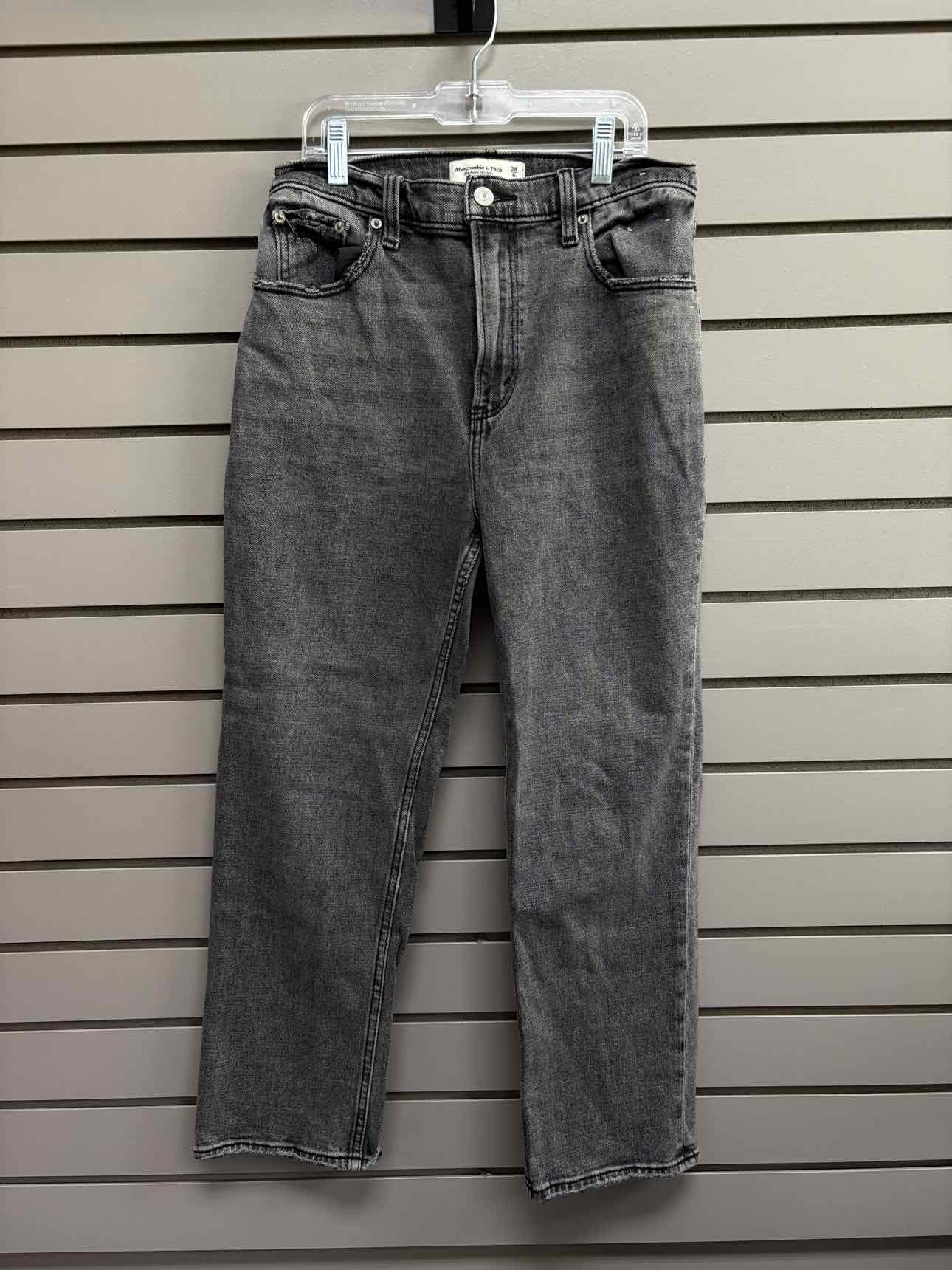Women's Waist Size 26 Abercrombie & Fitch Charcoal Jean
