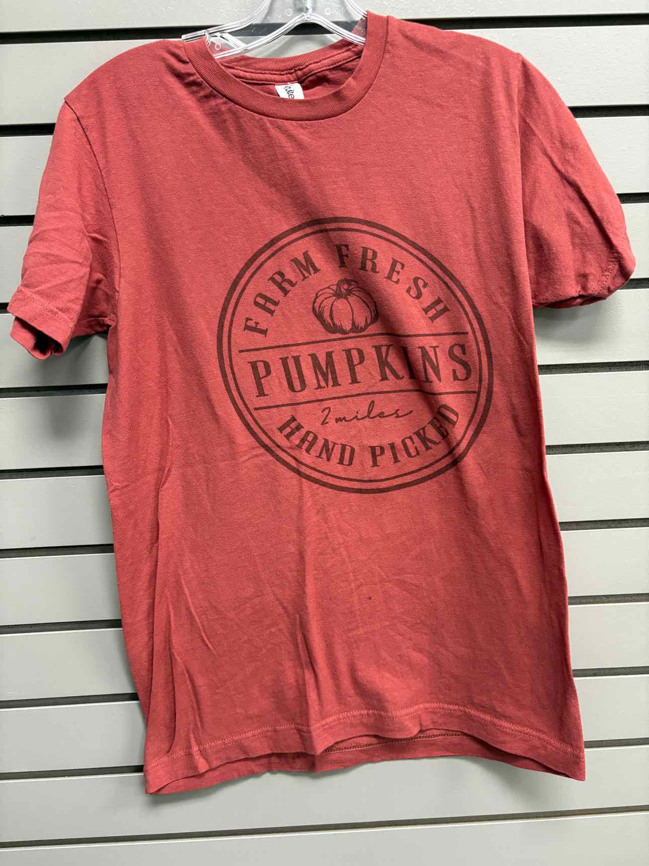 Women's Women Size S Red Short Sleeve Shirt