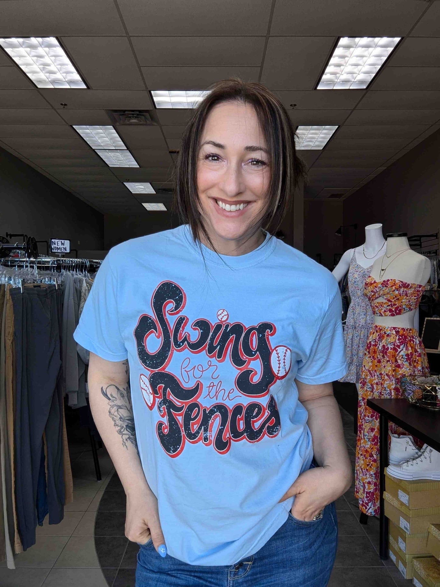 Swing For The Fences Graphic Tee