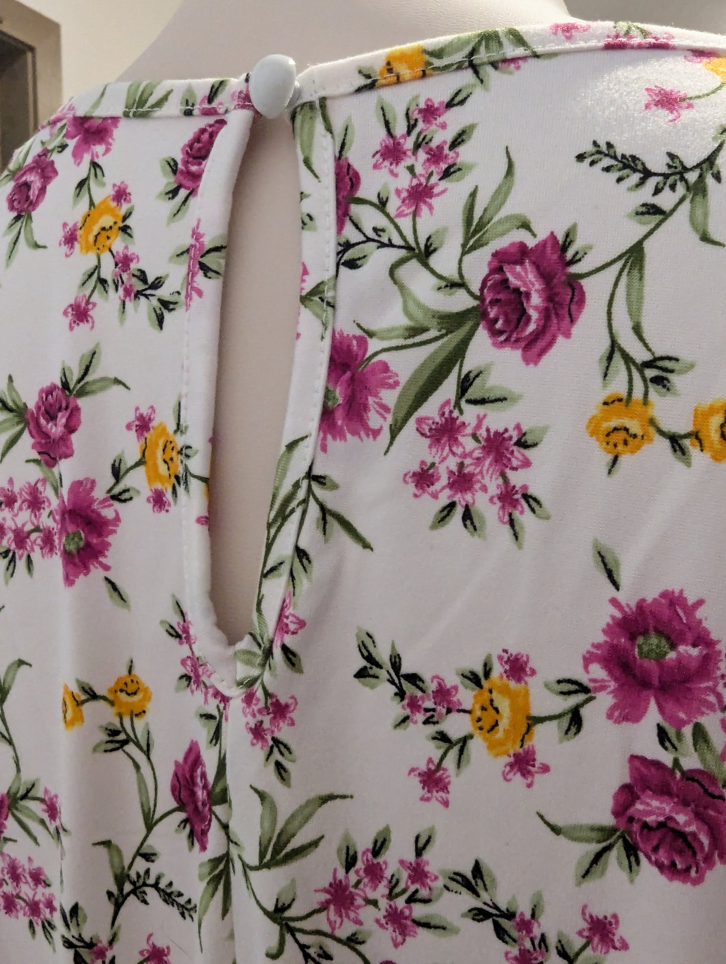 Plus Boho Mixed Floral Romper