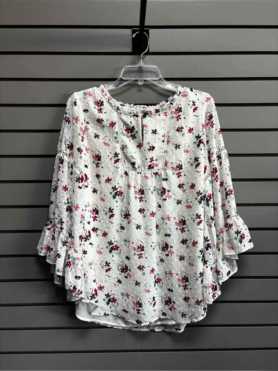 Size M Multi-Color Matilda Jane Floral Long Sleeve Shirt