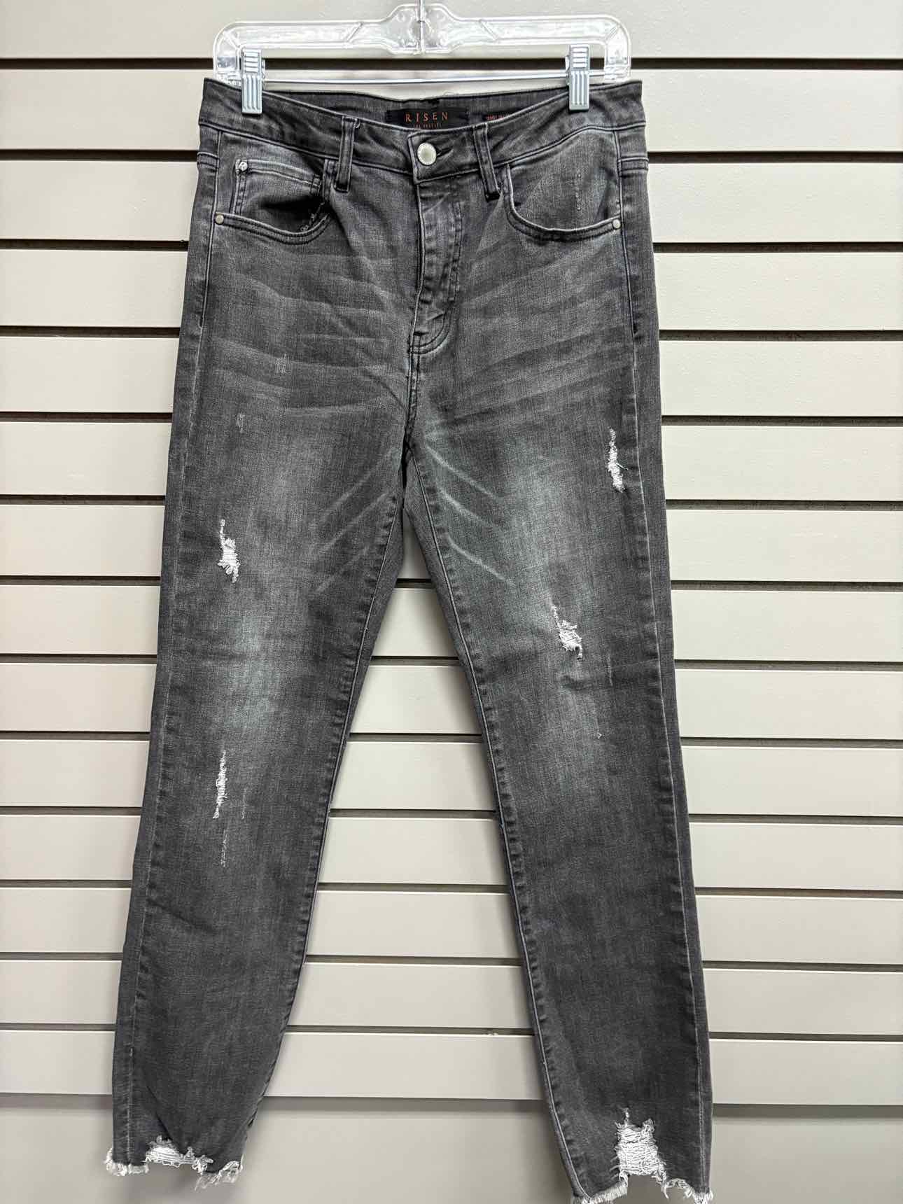 Women's Waist Size 11 Risen Black Pant