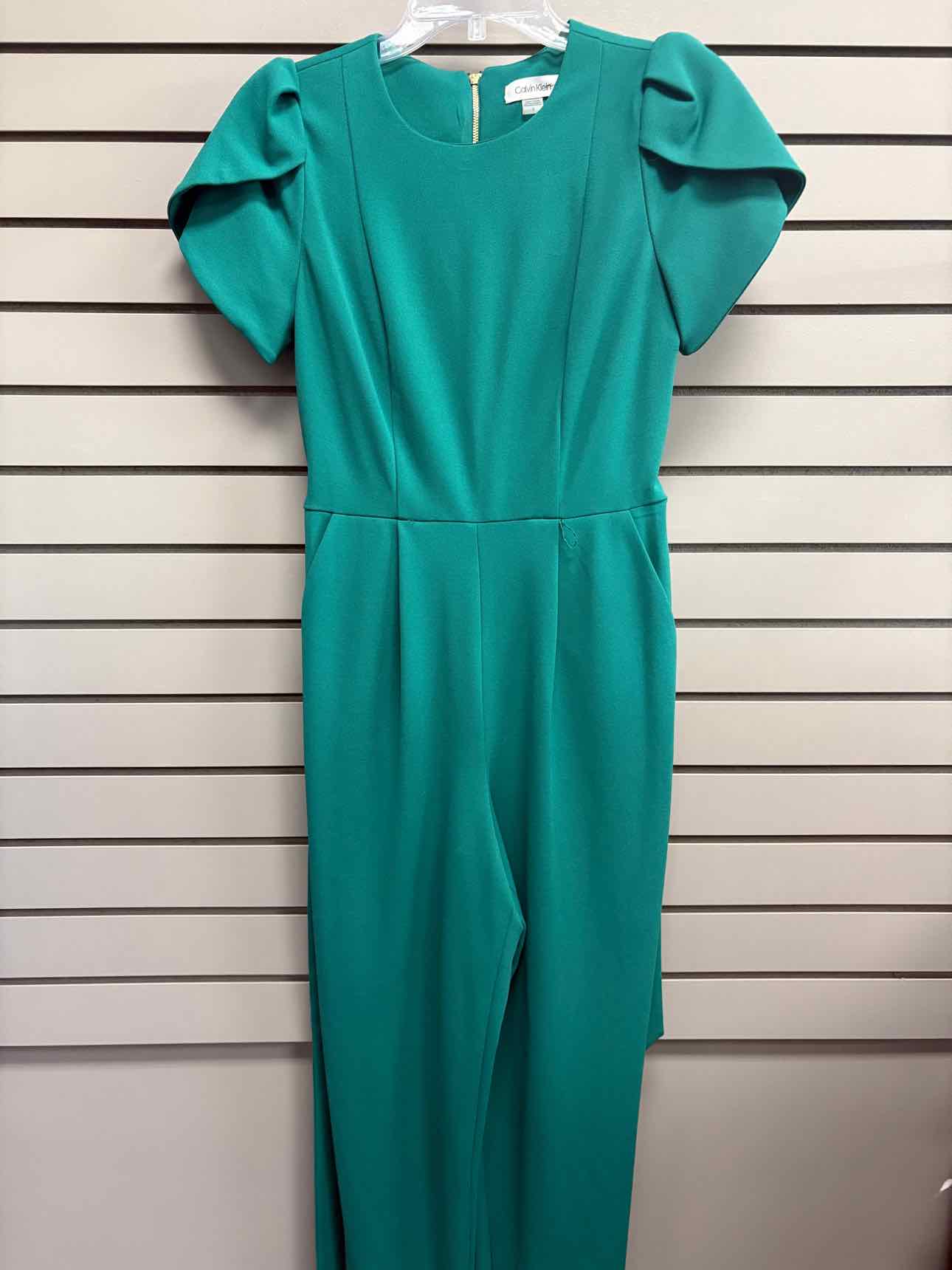 Women's Women Size 4 Teal Calvin Klein Jumpsuit