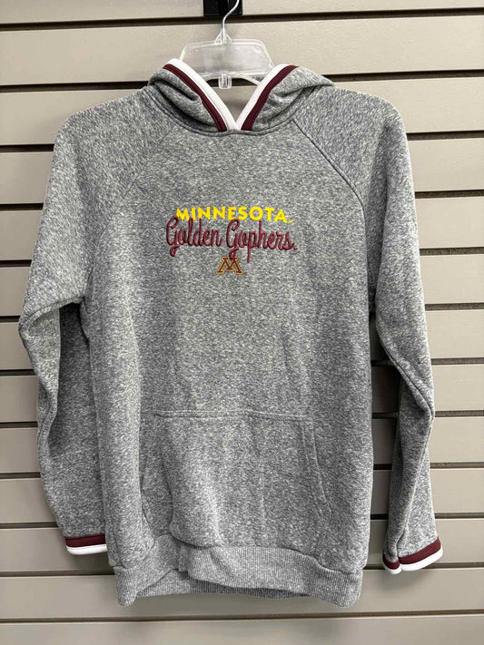 Women's Women Size S Multi-Color Champion UMN Hooded Long Sleeve Sweatshirt