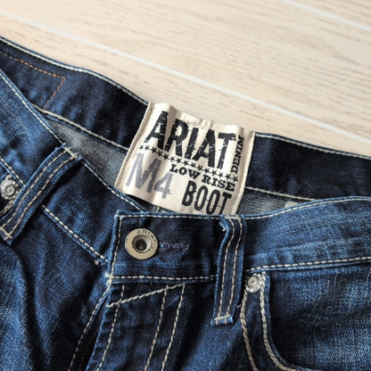 Men's Mens Size 34 32 Ariat Blue Denim Casual Jean