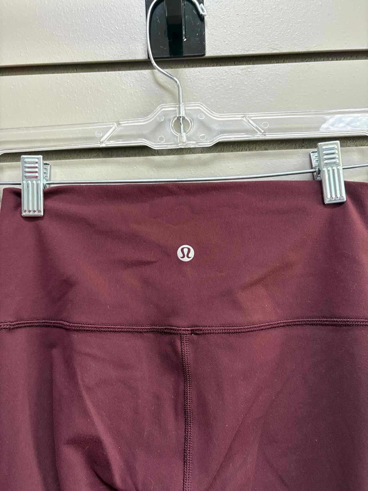 Women's Women Size 4 Lululemon Burgundy Legging