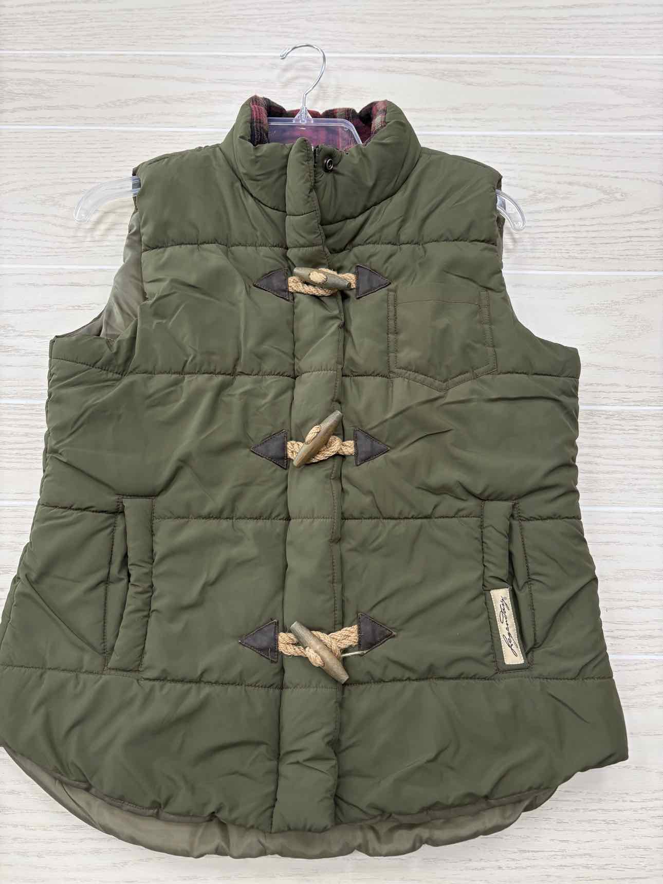 Women Size M Legendary Whitetails Olive Puffer Vest