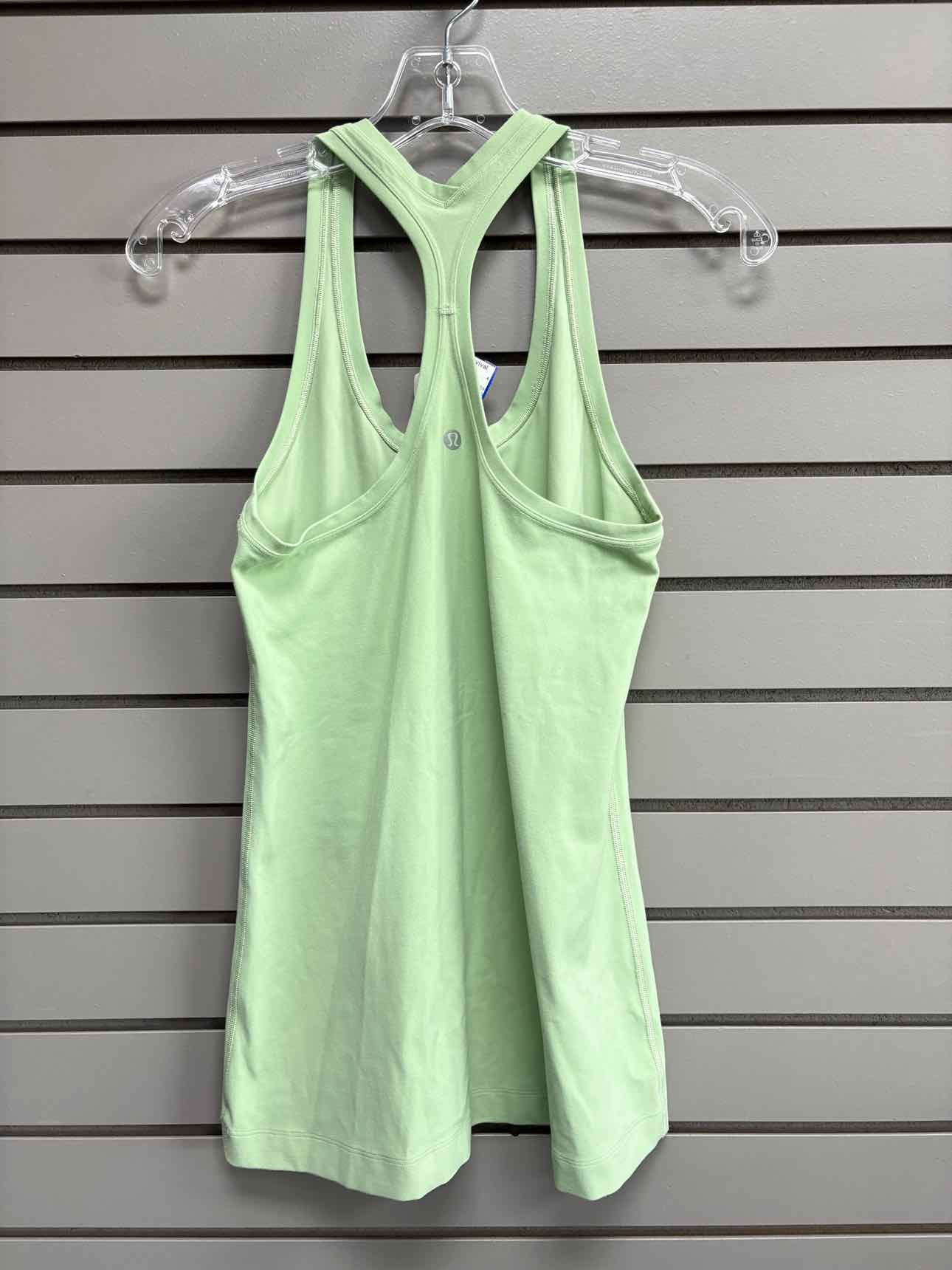 Women's Women Size 8 Lululemon Green Racerback Tank Top