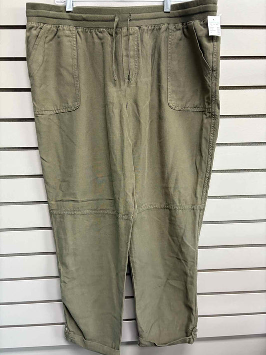 Women's Waist Size 16 Maurices Green Pant