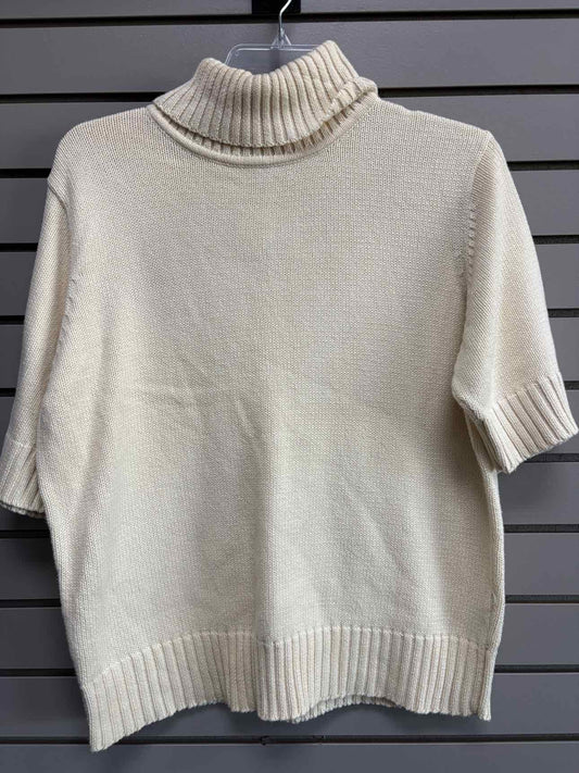 Women's Women Size XL Cream 3/4 Sleeve Sweater